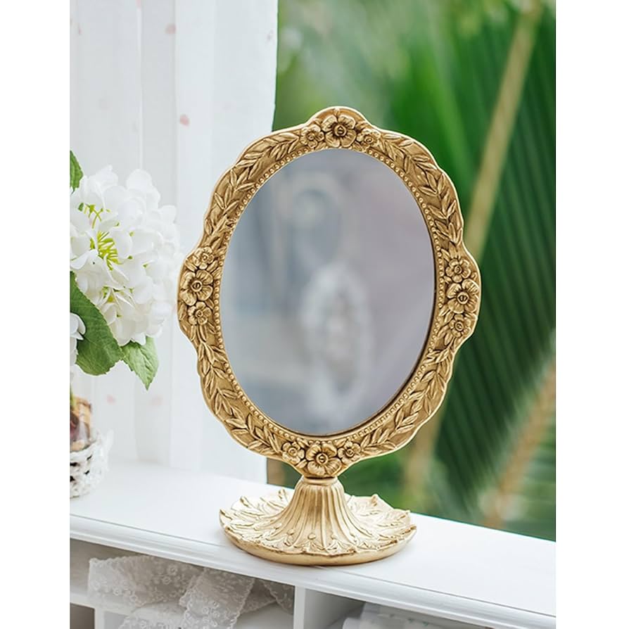 フランス輸入【新品未使用】kinoアンティークホワイト塗装ミラー インテリア White Pearl Mirror (アンティーク塗装) - インテリアショップkino